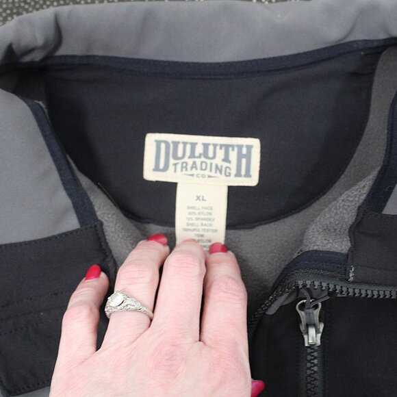 Duluth Trading Company Black Hills Windfront Vest Softshell Men's XL - Picture 4 of 8